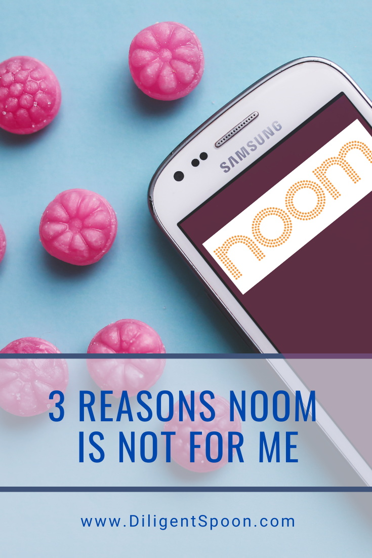 Three Reasons Noom is Not For Me
