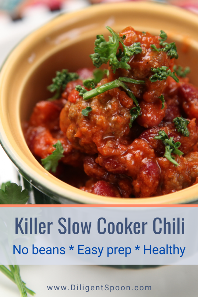 Killer Slow Cooker Chili