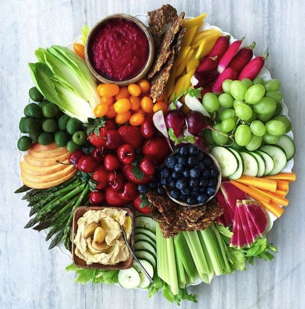 crudite platter from The Feed Feed
